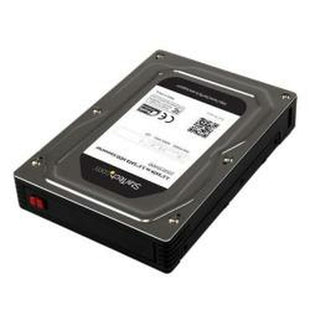 Gehäuse für die Festplatte Startech 25SAT35HDD Grau SATA