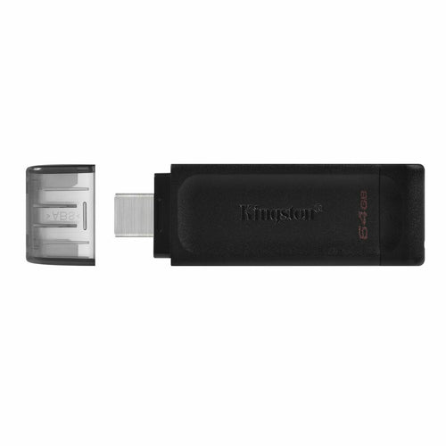 USB Pendrive Kingston DT70/64GB Schwarz 64 GB