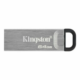 USB Pendrive Kingston DTKN/64GB Schwarz Stahl 64 GB (1 Stück)