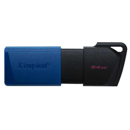 Pendrive Kingston DTXM/64GB Schlüsselanhänger Schwarz Blau Schwarz/Blau 64 GB