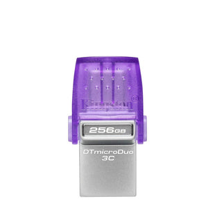 USB Pendrive Kingston microDuo 3C Violett 256 GB (1 Stück)