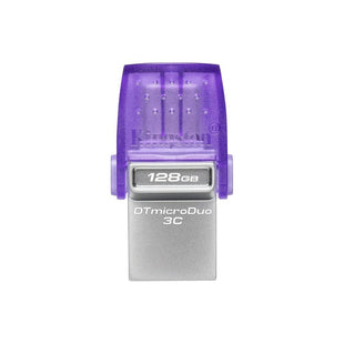 USB Pendrive Kingston microDuo 3C Lila 128 GB (1 Stück)