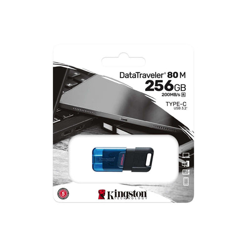 USB Pendrive Kingston 80 Blau 256 GB