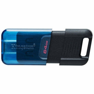 USB Pendrive Kingston 80 128 GB Blau