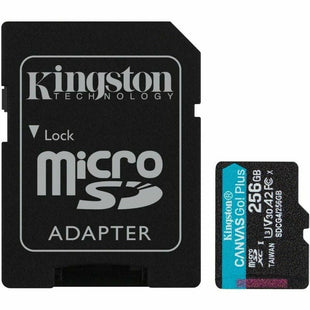 Mikro SD Speicherkarte mit Adapter Kingston SDCG4/256GB 256 GB