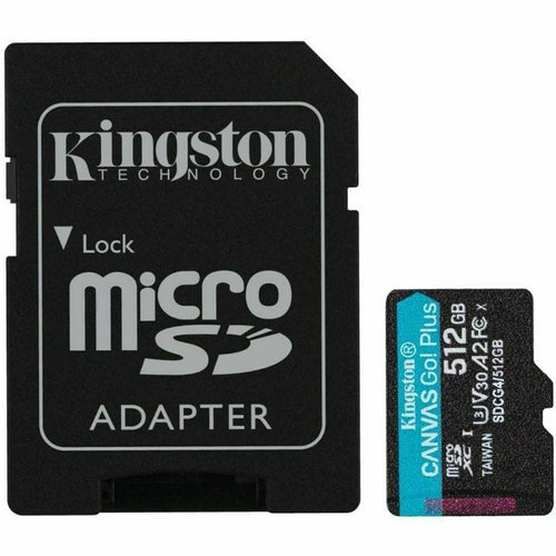 Mikro SD Speicherkarte mit Adapter Kingston SDCG4/512GB