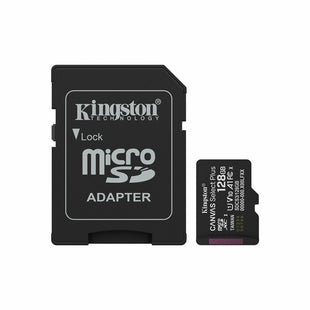Mikro SD Speicherkarte mit Adapter Kingston SDCS3/128GB 128 GB