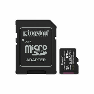 Mikro SD Speicherkarte mit Adapter Kingston SDCS3/128GB