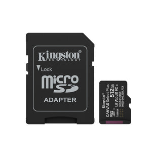 Mikro SD Speicherkarte mit Adapter Kingston SDCS3/512GB 512 GB