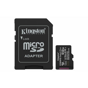 Mikro SD Speicherkarte mit Adapter Kingston CANVAS Select Plus 512 GB
