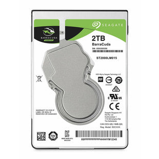 Festplatte Seagate Barracuda 2,5" 2 TB 2 TB SSD