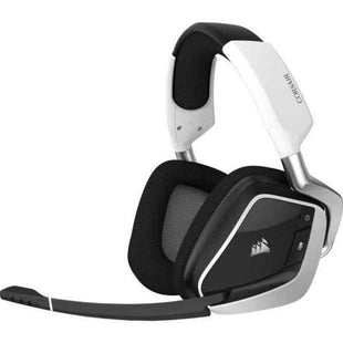 Bluetooth Kopfhörer mit Mikrofon Corsair VOID RGB ELITE Weiß Wireless