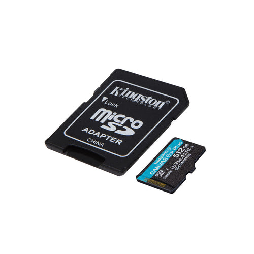 Mikro SD Speicherkarte mit Adapter Kingston SDCG4/512GB 512 GB