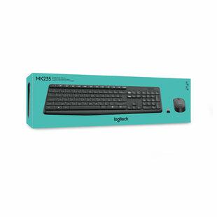 Tastatur mit Drahtloser Maus Logitech MK235