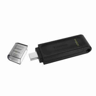 USB Pendrive Kingston DT70/128GB usb c Schwarz 128 GB