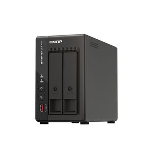 NAS-Netzwerk-Speicher Qnap TS-253E Schwarz Intel Celeron J6412