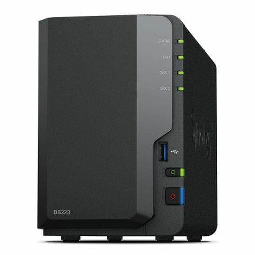 NAS-Netzwerk-Speicher Synology DS223 Schwarz