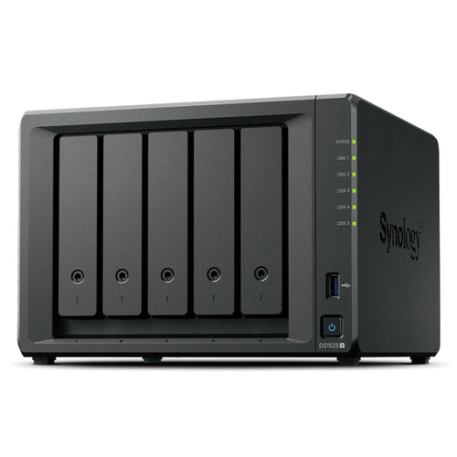 NAS-Netzwerk-Speicher Synology DS1525+ Schwarz AMD Ryzen V1500B