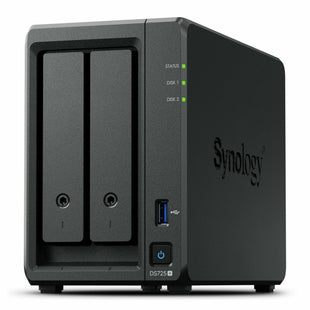 NAS-Netzwerk-Speicher Synology DS725+ Schwarz AMD Ryzen R1600