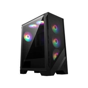 ATX Semi-Tower Gehäuse MSI MAG FORGE 120A AIRFLOW Schwarz Durchsichtig
