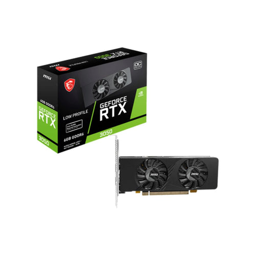 Monitor MSI GEFORCE RTX 3050 LP E 6G OC GDDR6 Nvidia GeForce RTX 3050 6 GB