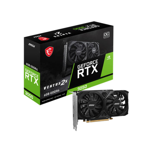 Grafikkarte MSI VENTUS 2X GDDR6 Nvidia GeForce RTX 3050 6 GB