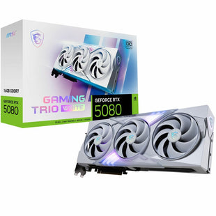 Grafikkarte MSI GEFORCE RTX 5080 16G GAMING TRIO OC WHITE 16 GB