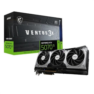 Grafikkarte MSI VENTUS 3X OC 16 GB nvidia geforce rtx 5070 nvidia geforce rtx 5070 ti GDDR6X GDDR7