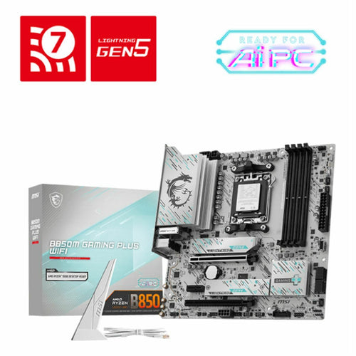 Motherboard MSI B850M GAMING PLUS WIFI6E AMD B850 AMD AM5