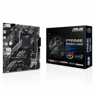 Motherboard Asus PRIME B550M-K ARGB AM4 MATX AMD B550 AMD AM4