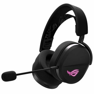 Gaming Headset mit Mikrofon Asus Schwarz