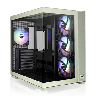 ATX Semi-Tower Gehäuse THERMALTAKE View 380 TG ARGB grün