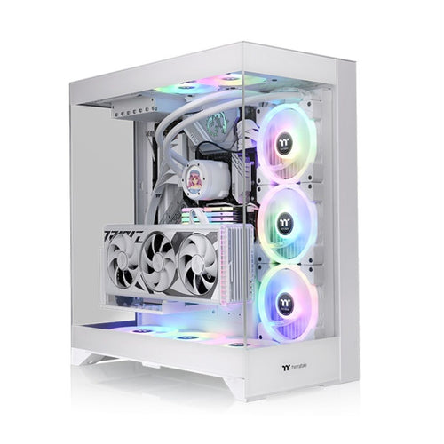 ATX Semi-Tower Gehäuse THERMALTAKE CTE E550 TG Weiß