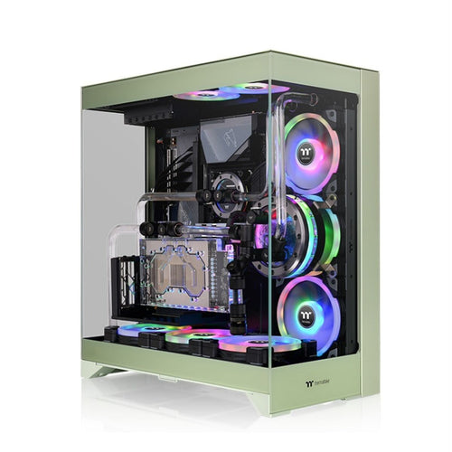 ATX Semi-Tower Gehäuse THERMALTAKE CTE E550 TG grün