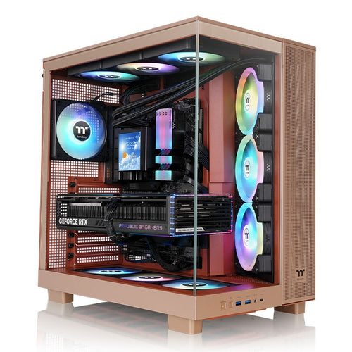 ATX Semi-Tower Gehäuse THERMALTAKE View 380 XL TG ARGB Midi Tower Arena