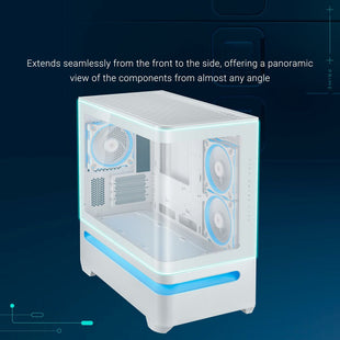 ATX Semi-Tower Gehäuse Asus 90DC00P3-B19000 Weiß