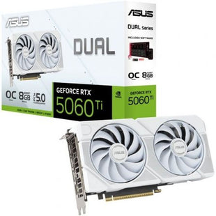 Grafikkarte Asus OC White Edition 90YV0MP5-M0NA00 geforce rtx 5060 ti 8 GB GDDR7