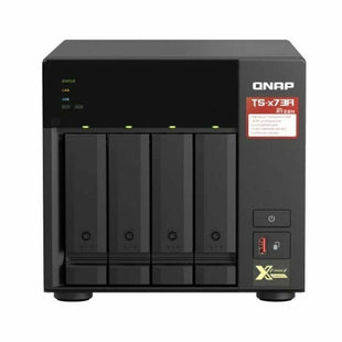 NAS-Netzwerk-Speicher Qnap TS-473A Schwarz AMD Ryzen V1500B