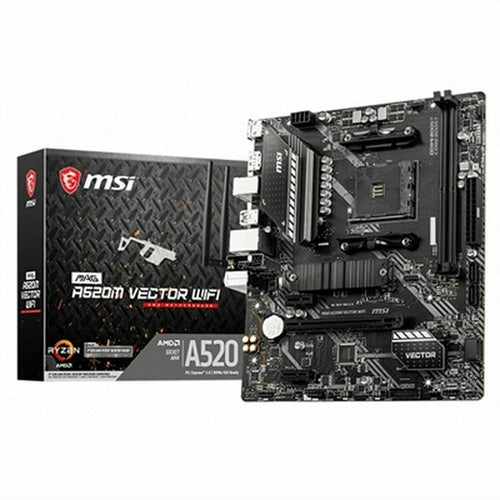 Motherboard MSI MAG A520M VECTOR WIFI AMD A520 AMD AMD AM4