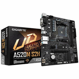 Motherboard Gigabyte A520M S2H mATX AM4     AMD A520 AMD AM4