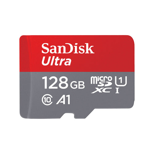 Mikro SD Speicherkarte mit Adapter SanDisk SDSQUNR-128G-GN3MA C10 80 MB/s-100 MB/s 128 GB