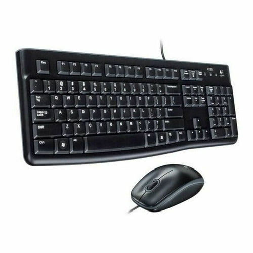 Tastatur mit Maus Logitech 920-002550 USB Qwerty Spanisch