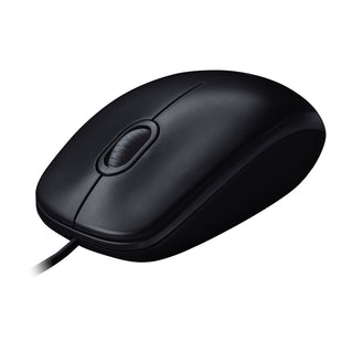 Optische Maus Logitech LGT-M90 USB Schwarz Grau