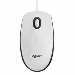 Optische Maus Logitech 910-003360 Weiß (1 Stück)