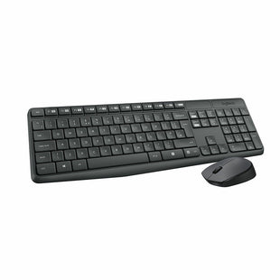 Tastatur mit Drahtloser Maus Logitech ‎920-007919 QWERTY Grau