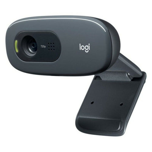 Webcam Logitech 960-001063 720 px Schwarz