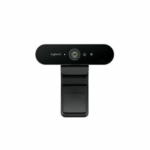 Webcam Logitech BRIO 4K Ultra HD RightLight 3 HDR Zoom 5x Streaming Infrarot Schwarz