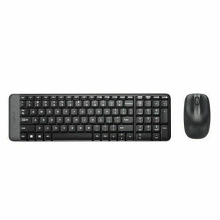 Tastatur Logitech 920-008318 Schwarz Qwerty Spanisch