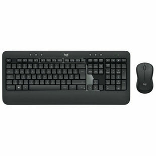 Tastatur mit Maus Logitech 920-008679 Italienisch QWERTY Weiß Schwarz
