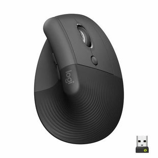 Mouse Logitech Lift Ergonomisch 4000 dpi Grau Dunkelgrau